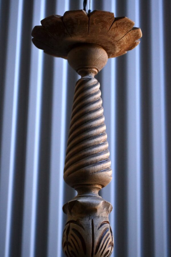 Wooden chandelier - 画像 (3)