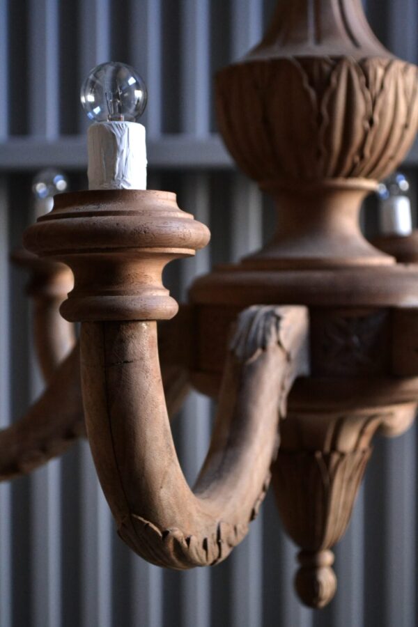 Wooden Chandelier - 画像 (5)