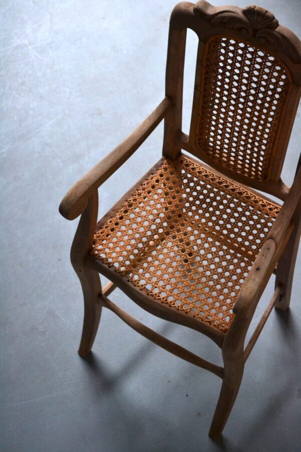 Rattan kids chair