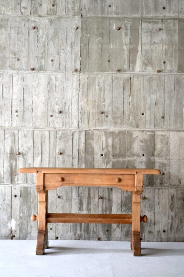 Vintage desk oak - 画像 (2)