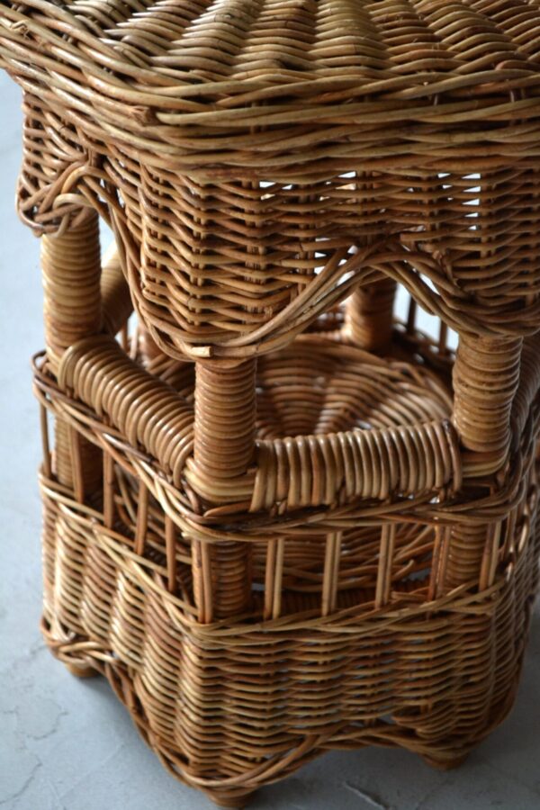 Rattan stool - 画像 (8)
