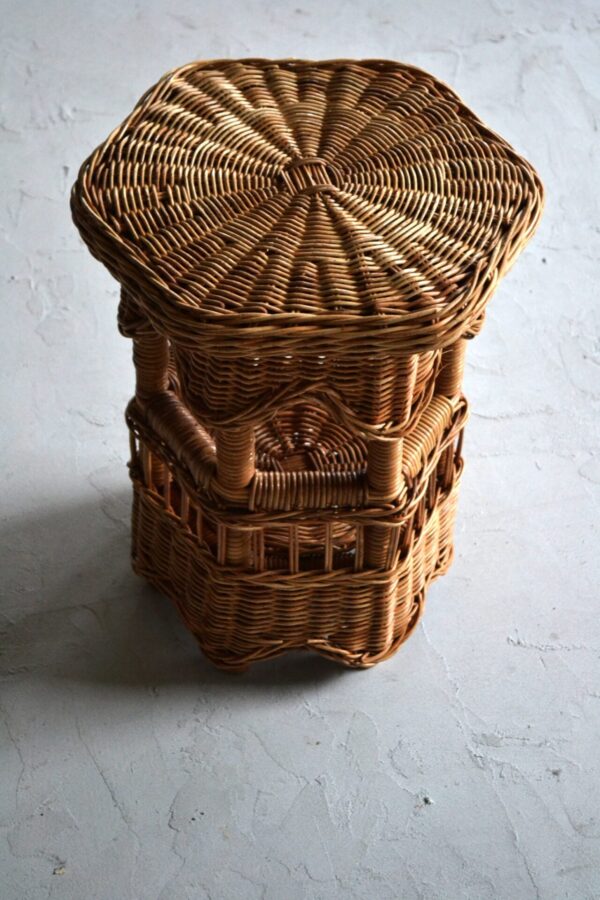 Rattan stool
