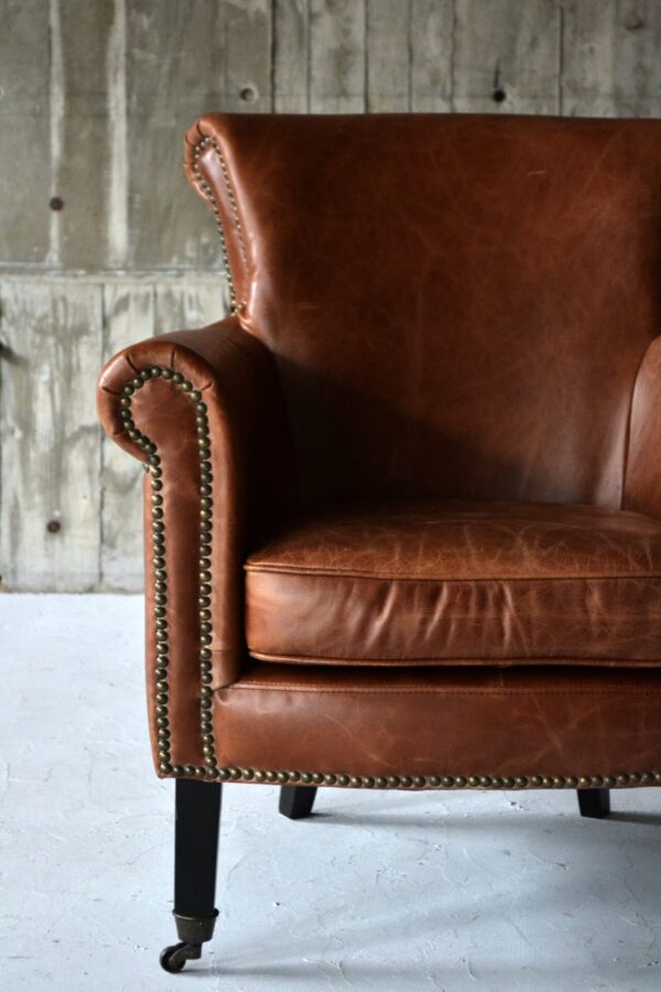 Leather sofa