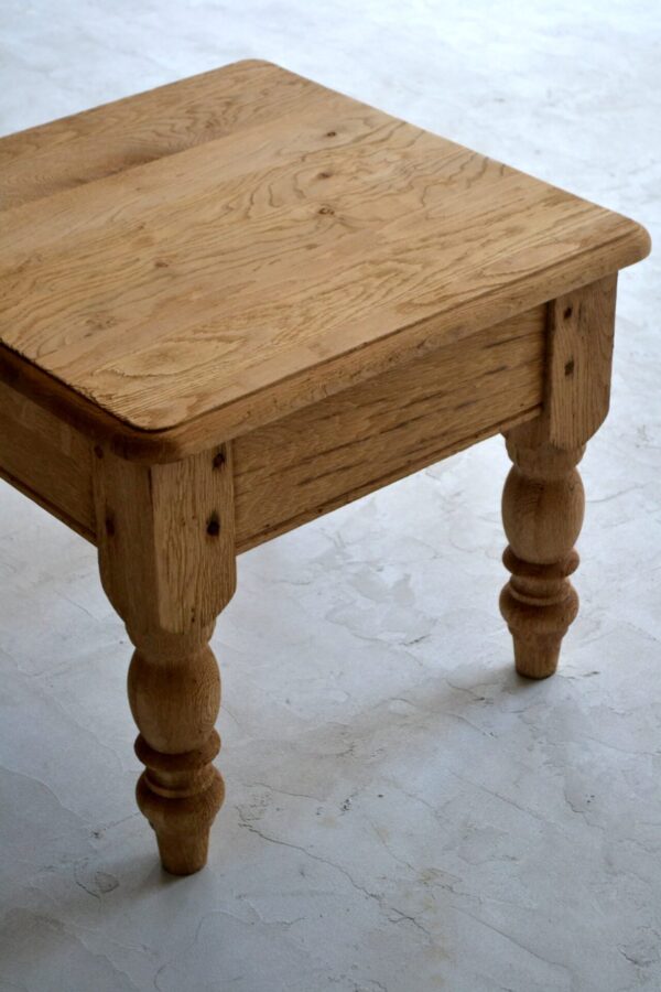 Thick low table
