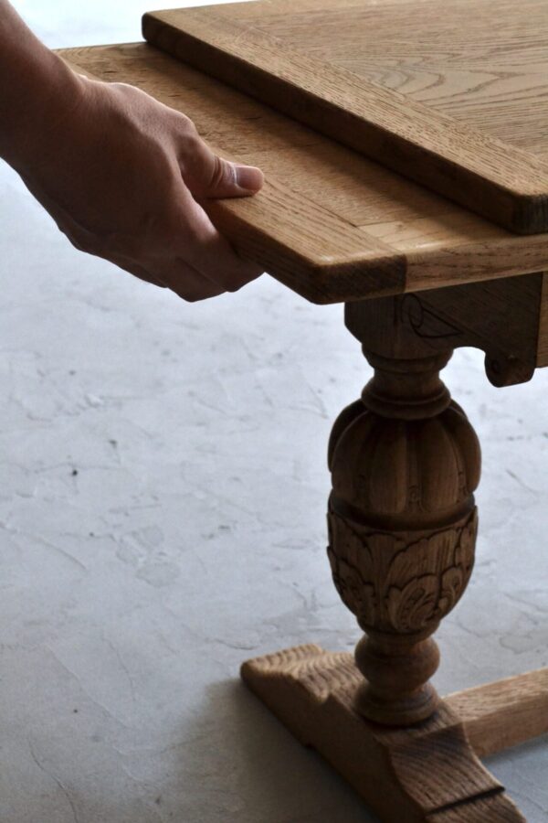 Small draw leaf table - 画像 (5)
