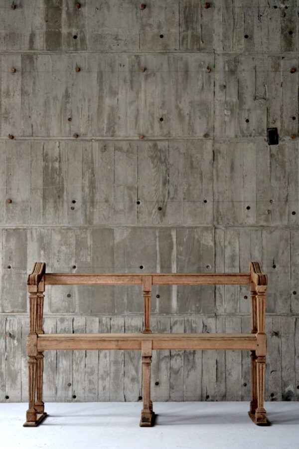 Church bench oak - 画像 (2)