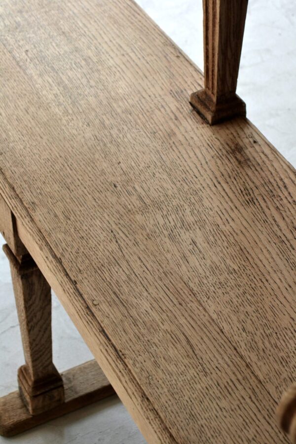 Church bench oak - 画像 (7)