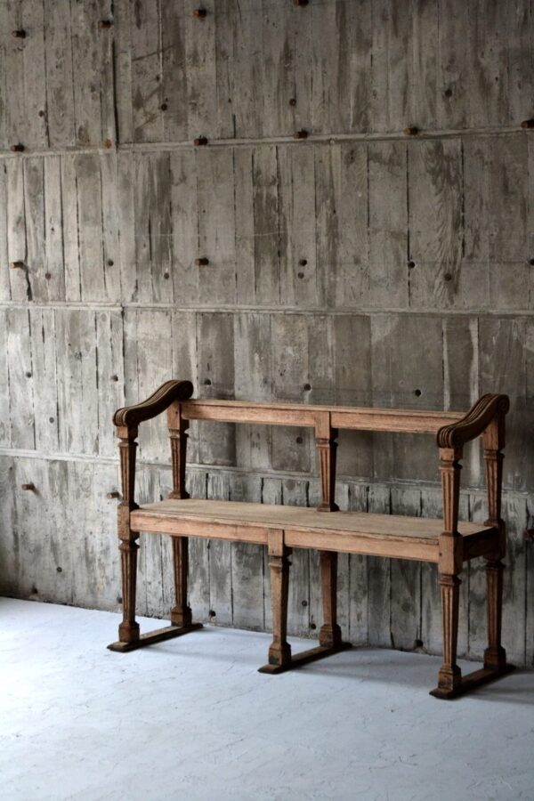 Church bench oak