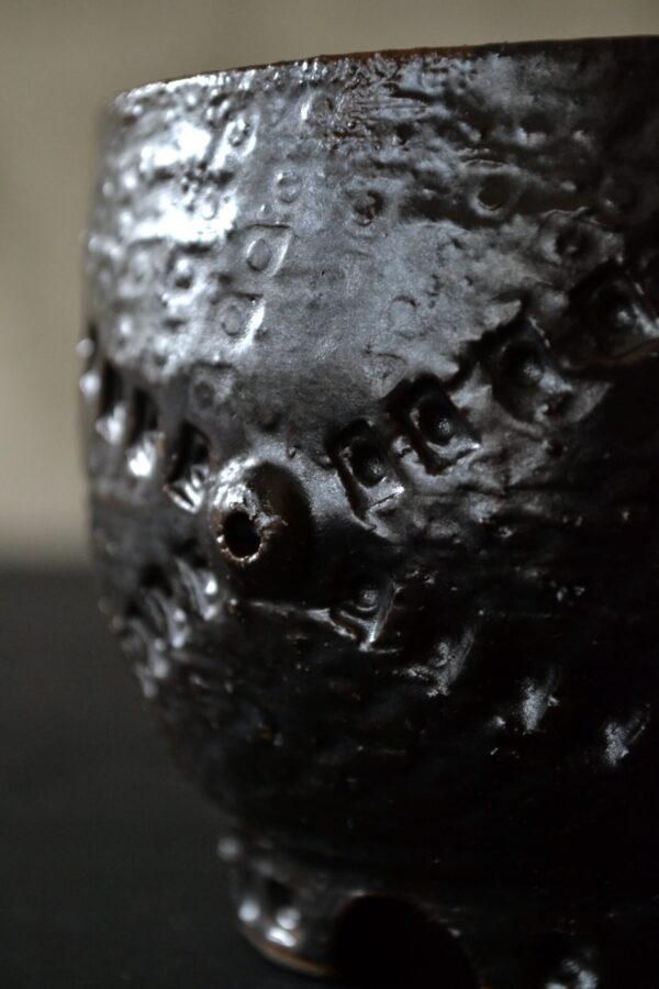 Kodama jomon pot black - 画像 (6)