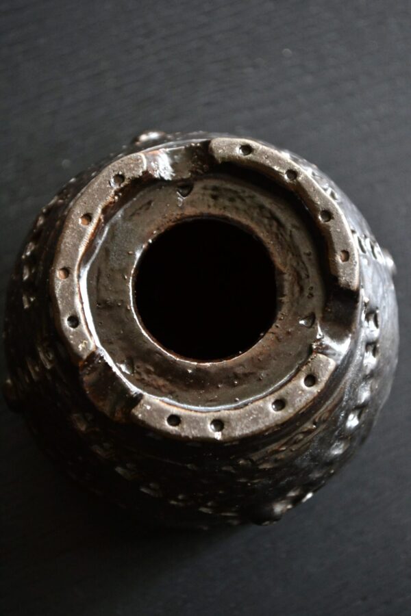 Kodama jomon pot black - 画像 (9)