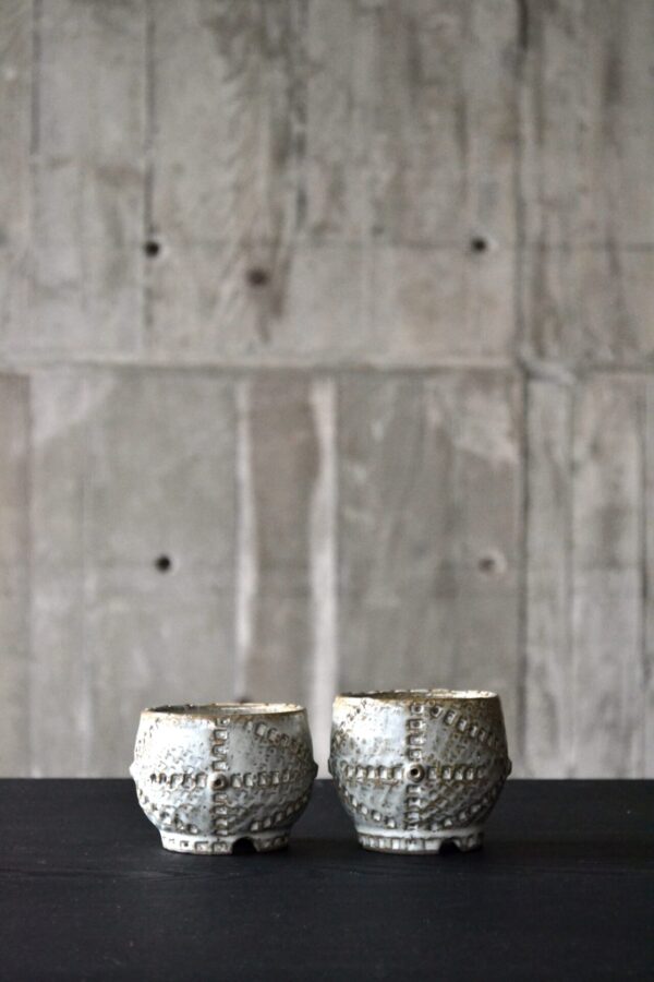 Kodama jomon pot white - 画像 (10)