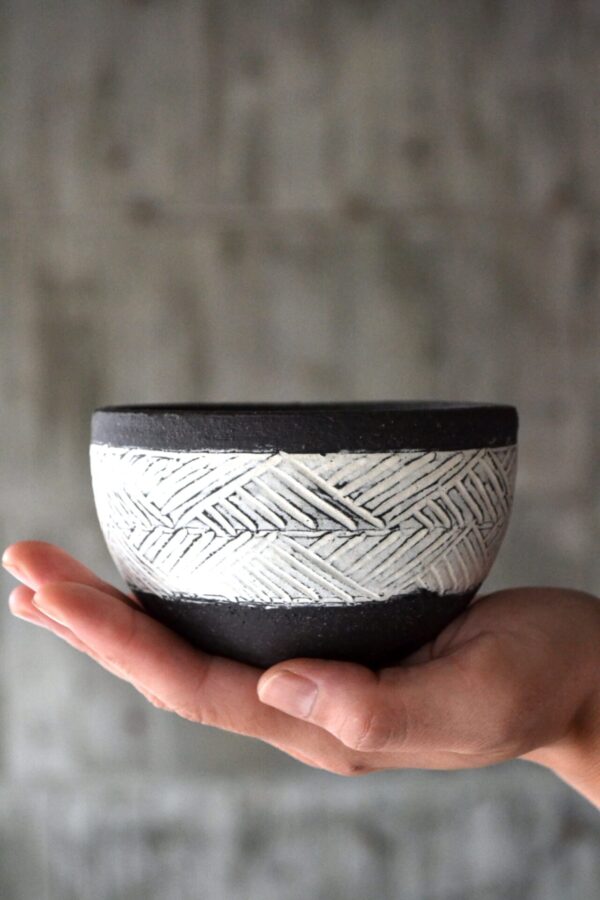 Jomon Sin-1k1 pot black/white - 画像 (2)
