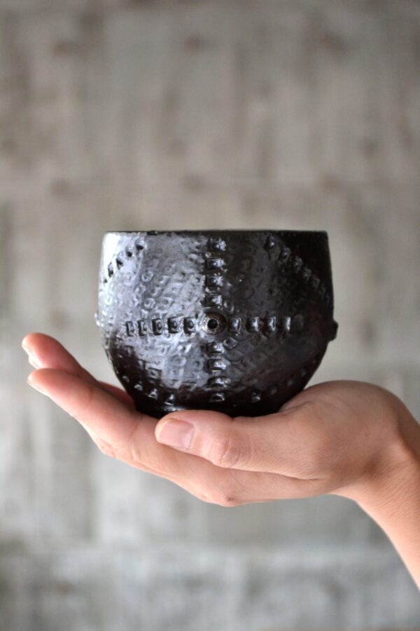 Kodama jomon pot black - 画像 (2)