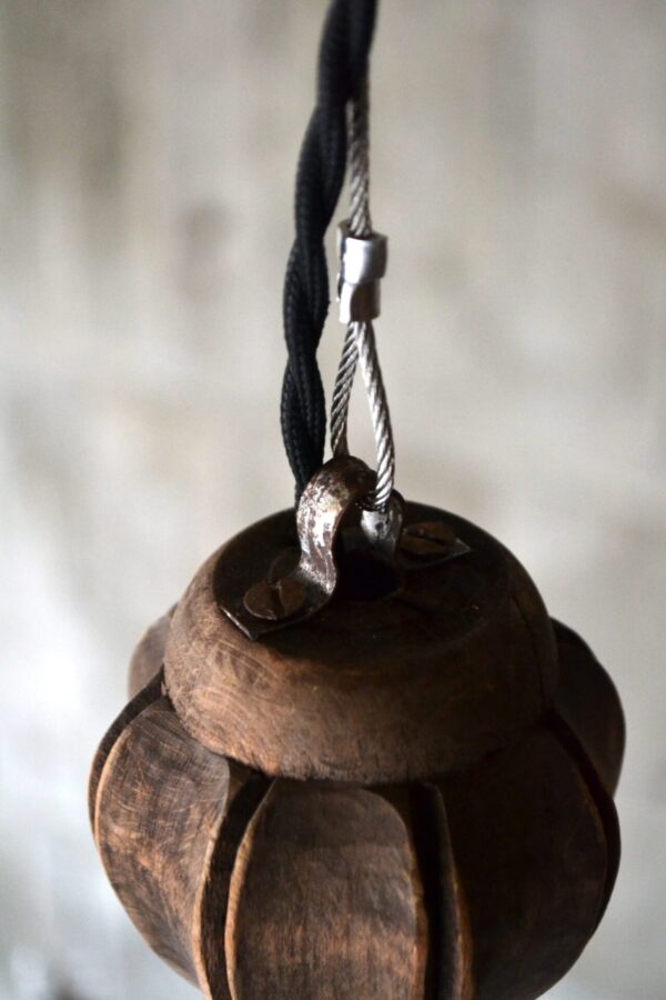 Wooden chandelier - 画像 (10)