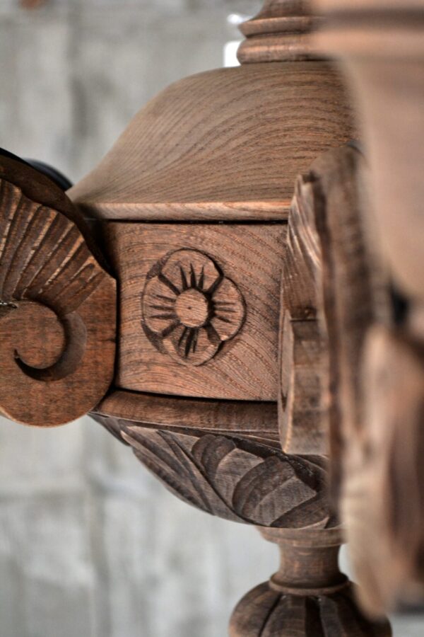 Wooden chandelier - 画像 (6)