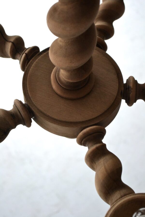 Wooden chandelier - 画像 (7)