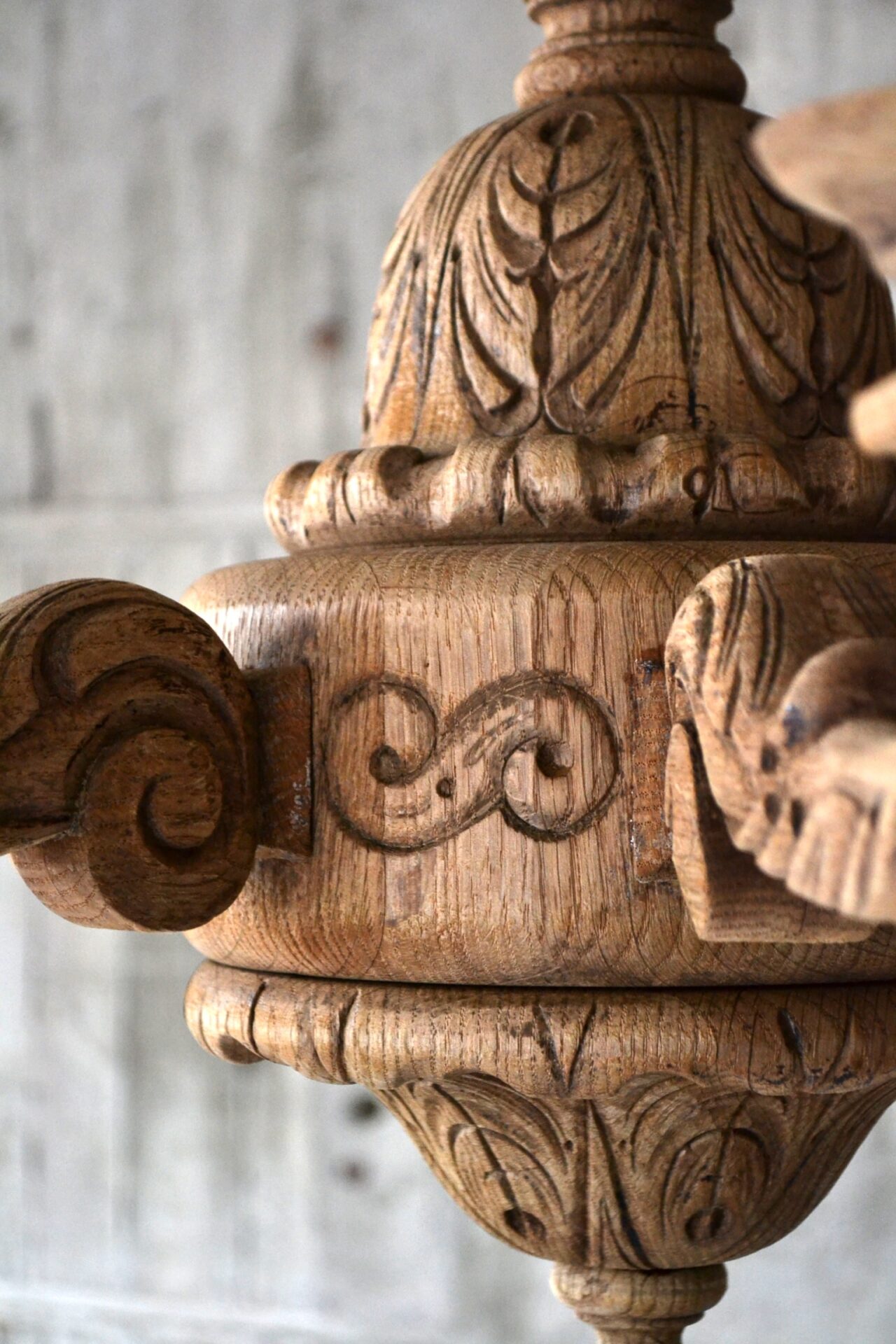 Wooden chandelier - 画像 (6)