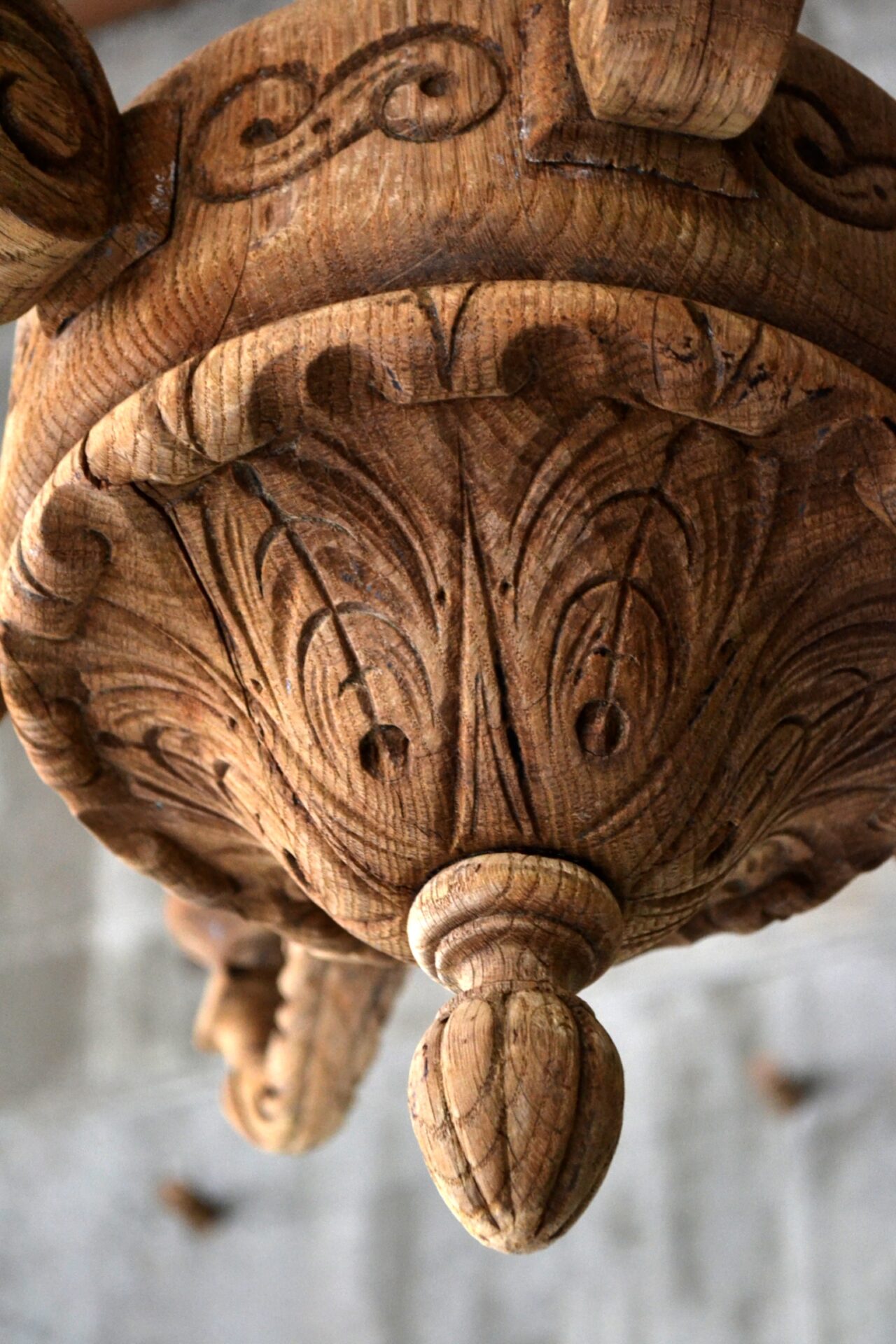 Wooden chandelier - 画像 (8)