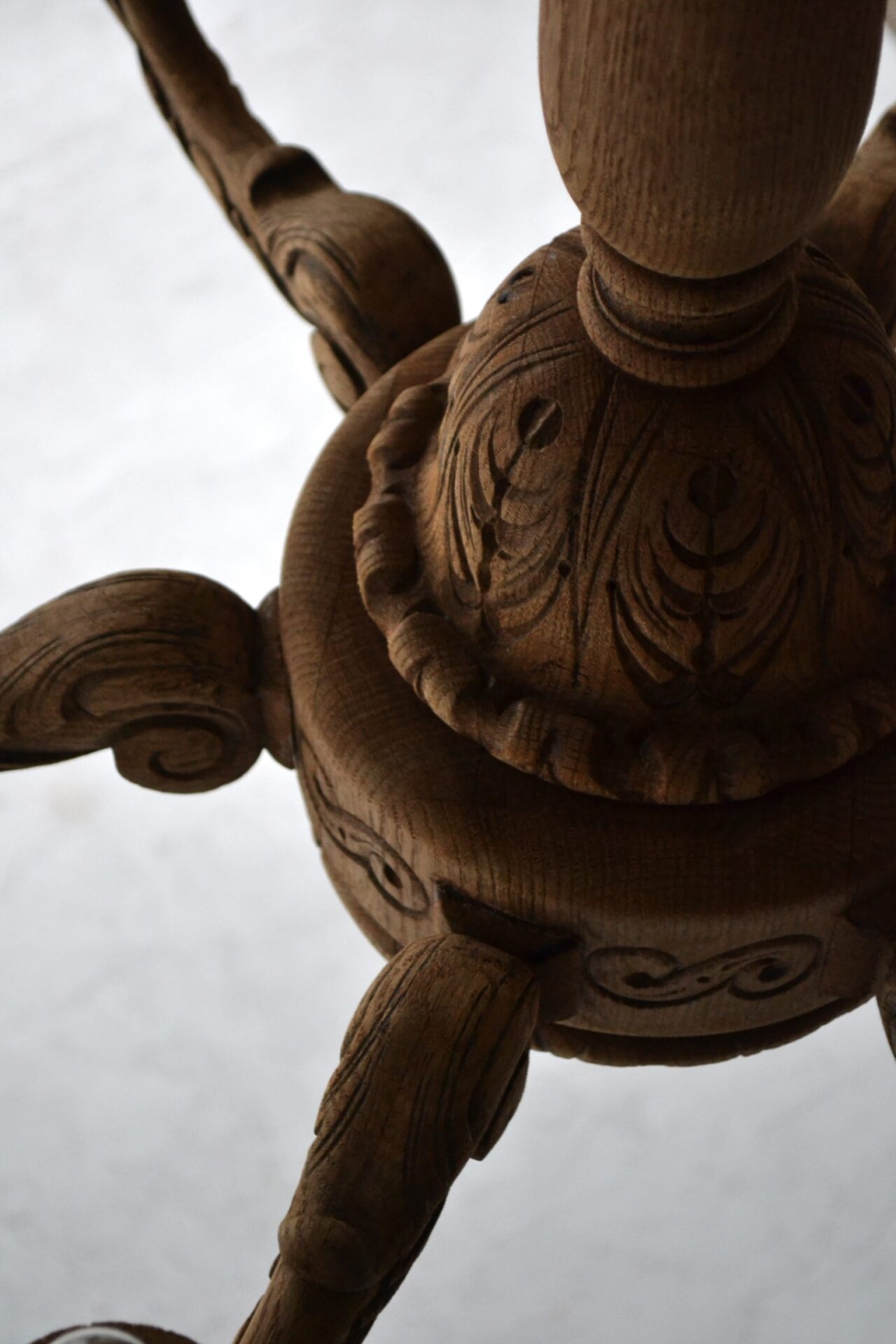 Wooden chandelier - 画像 (4)