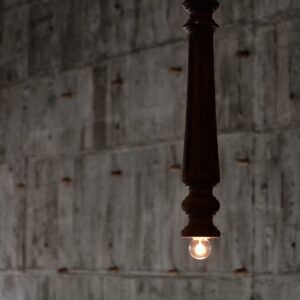 Woodturning pendant lamp *HOLD