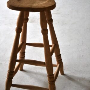 High chair oak